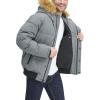 image:imageTommy Hilfiger Mens Arctic Cloth Quilted Snorkel Bomber Jacket Standard and Big amp TallHeather Grey