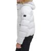 image:imageTommy Hilfiger Mens Arctic Cloth Quilted Snorkel Bomber Jacket Standard and Big amp TallIce Faux Leather