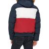 image:imageTommy Hilfiger Mens Arctic Cloth Quilted Snorkel Bomber Jacket Standard and Big amp TallMidnightIceRed