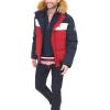 image:imageTommy Hilfiger Mens Arctic Cloth Quilted Snorkel Bomber Jacket Standard and Big amp TallNavyWhiteRed