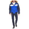image:imageTommy Hilfiger Mens Arctic Cloth Quilted Snorkel Bomber Jacket Standard and Big amp TallNavyWhiteRoyal