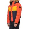 image:imageTommy Hilfiger Mens Arctic Cloth Quilted Snorkel Bomber Jacket Standard and Big amp TallOrangeYellowNavy
