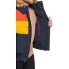 image:imageTommy Hilfiger Mens Arctic Cloth Quilted Snorkel Bomber Jacket Standard and Big amp TallOrangeYellowNavy