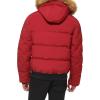 image:imageTommy Hilfiger Mens Arctic Cloth Quilted Snorkel Bomber Jacket Standard and Big amp TallRed