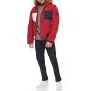 image:imageTommy Hilfiger Mens Arctic Cloth Quilted Snorkel Bomber Jacket Standard and Big amp TallRed Flag Print