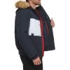image:imageTommy Hilfiger Mens Arctic Cloth Quilted Snorkel Bomber Jacket Standard and Big amp TallTommy Logo Print