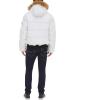image:imageTommy Hilfiger Mens Arctic Cloth Quilted Snorkel Bomber Jacket Standard and Big amp TallWhite