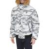 image:imageTommy Hilfiger Mens Arctic Cloth Quilted Snorkel Bomber Jacket Standard and Big amp TallWhite Camouflage