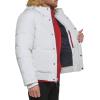 image:imageTommy Hilfiger Mens Arctic Cloth Quilted Snorkel Bomber Jacket Standard and Big amp TallWhite Tech