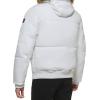image:imageTommy Hilfiger Mens Arctic Cloth Quilted Snorkel Bomber Jacket Standard and Big amp TallWhite Tech
