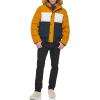 image:imageTommy Hilfiger Mens Arctic Cloth Quilted Snorkel Bomber Jacket Standard and Big amp TallYellow Gold