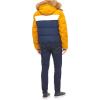 image:imageTommy Hilfiger Mens Arctic Cloth Quilted Snorkel Bomber Jacket Standard and Big amp TallYellowNavy