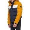 image:imageTommy Hilfiger Mens Arctic Cloth Quilted Snorkel Bomber Jacket Standard and Big amp TallYellowNavy
