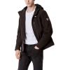 image:imageTommy Hilfiger Mens Filled Soft Shell Hooded Open Bottom Jacket With Full Sherpa LiningBlack Tech