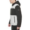 image:imageTommy Hilfiger Mens Filled Soft Shell Hooded Open Bottom Jacket With Full Sherpa LiningBlackIce Combo