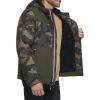 image:imageTommy Hilfiger Mens Filled Soft Shell Hooded Open Bottom Jacket With Full Sherpa LiningCamouflage Combo
