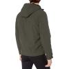 image:imageTommy Hilfiger Mens Filled Soft Shell Hooded Open Bottom Jacket With Full Sherpa LiningGreen