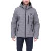 image:imageTommy Hilfiger Mens Filled Soft Shell Hooded Open Bottom Jacket With Full Sherpa LiningHeather Grey Tech