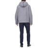 image:imageTommy Hilfiger Mens Filled Soft Shell Hooded Open Bottom Jacket With Full Sherpa LiningHeather Grey Tech