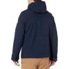 image:imageTommy Hilfiger Mens Filled Soft Shell Hooded Open Bottom Jacket With Full Sherpa LiningMidnight Tech