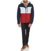 image:imageTommy Hilfiger Mens Filled Soft Shell Hooded Open Bottom Jacket With Full Sherpa LiningMidnightIceRed Combo