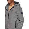 image:imageTommy Hilfiger Mens Filled Soft Shell Hooded Open Bottom Jacket With Full Sherpa LiningNew Heather Gre