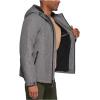image:imageTommy Hilfiger Mens Filled Soft Shell Hooded Open Bottom Jacket With Full Sherpa LiningNew Heather Gre