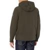 image:imageTommy Hilfiger Mens Filled Soft Shell Hooded Open Bottom Jacket With Full Sherpa LiningOlive Tech