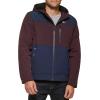 image:imageTommy Hilfiger Mens Filled Soft Shell Hooded Open Bottom Jacket With Full Sherpa LiningPortNavy Combo