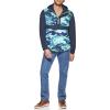image:imageTommy Hilfiger Mens Retro Lightweight Taslan Popover JacketBlueGreen Camouflage