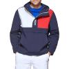 image:imageTommy Hilfiger Mens Retro Lightweight Taslan Popover JacketNew Navy Flag