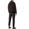image:imageTommy Hilfiger Mens Soft Shell Fashion Bomber With Contrast Bib and HoodBlack Tech