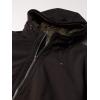 image:imageTommy Hilfiger Mens Soft Shell Fashion Bomber With Contrast Bib and HoodBlackOlive