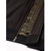 image:imageTommy Hilfiger Mens Soft Shell Fashion Bomber With Contrast Bib and HoodBlackOlive