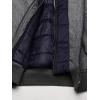 image:imageTommy Hilfiger Mens Soft Shell Fashion Bomber With Contrast Bib and HoodHeather Grey