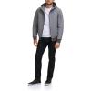 image:imageTommy Hilfiger Mens Soft Shell Fashion Bomber With Contrast Bib and HoodHeather Grey Quilted Lining