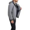 image:imageTommy Hilfiger Mens Soft Shell Fashion Bomber With Contrast Bib and HoodHeather Grey Quilted Lining