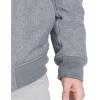 image:imageTommy Hilfiger Mens Soft Shell Fashion Bomber With Contrast Bib and HoodHeather GreyNavy Bib
