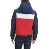 image:imageTommy Hilfiger Mens Soft Shell Fashion Bomber With Contrast Bib and HoodMidnightIceRed
