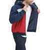 image:imageTommy Hilfiger Mens Soft Shell Fashion Bomber With Contrast Bib and HoodMidnightIceRed