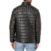 image:imageTommy Hilfiger Mens Wetlook Lightweight Puffer JacketBlack Faux Leather