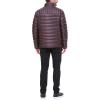 image:imageTommy Hilfiger Mens Wetlook Lightweight Puffer JacketBurgundy Faux Leather