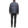 image:imageTommy Hilfiger Mens Wetlook Lightweight Puffer JacketNavy Faux Leather