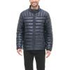 image:imageTommy Hilfiger Mens Wetlook Lightweight Puffer JacketNavy Faux Leather