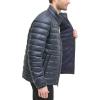 image:imageTommy Hilfiger Mens Wetlook Lightweight Puffer JacketNavy Faux Leather
