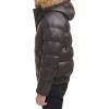 image:imageTommy Hilfiger Mens Wetlook Lightweight Puffer JacketSaddle Faux Leather