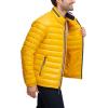 image:imageTommy Hilfiger Mens Wetlook Lightweight Puffer JacketYellow Gold Wet Look
