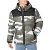 image:imageDKNY Mens Mixed Media Quilted Puffer JacketOlive Dazzle Camo