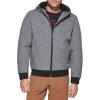 Heather Grey Sherpa Lined W. Patch