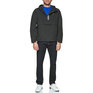image:imageTommy Hilfiger Mens Retro Lightweight Taslan Popover JacketNew Black